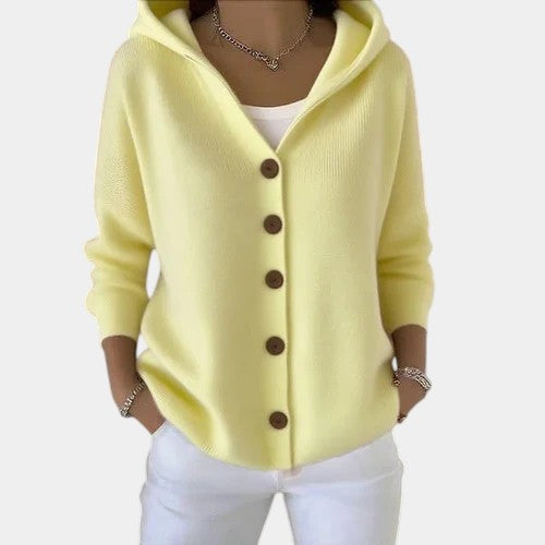 NALA - BUTTON UP HOODIE