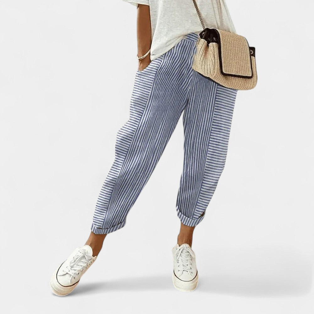 SANDRA STRIPED PANTS