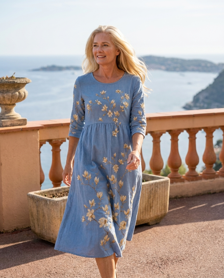 DELLA™ - ELEGANT SUMMER MIDI DRESS