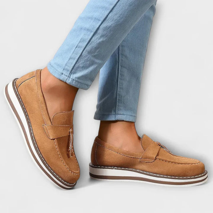 CELINA ROUND TOE CASUAL LOAFER