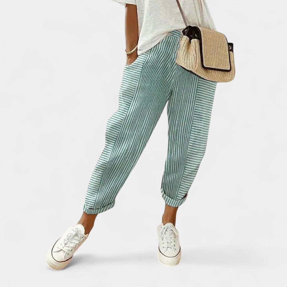 SANDRA STRIPED PANTS