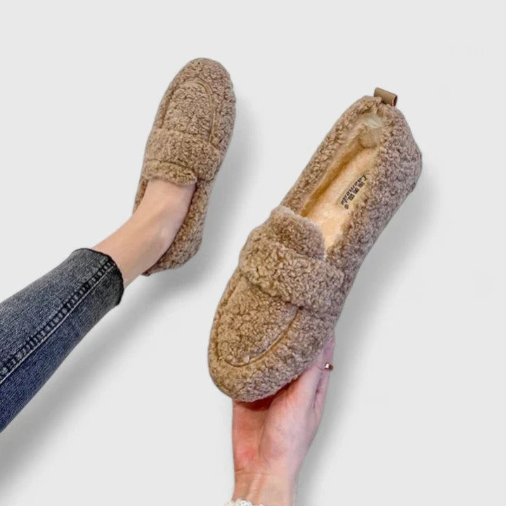 SOLANA - ORTHOPEDIC ELEGANT FUR LOAFERS