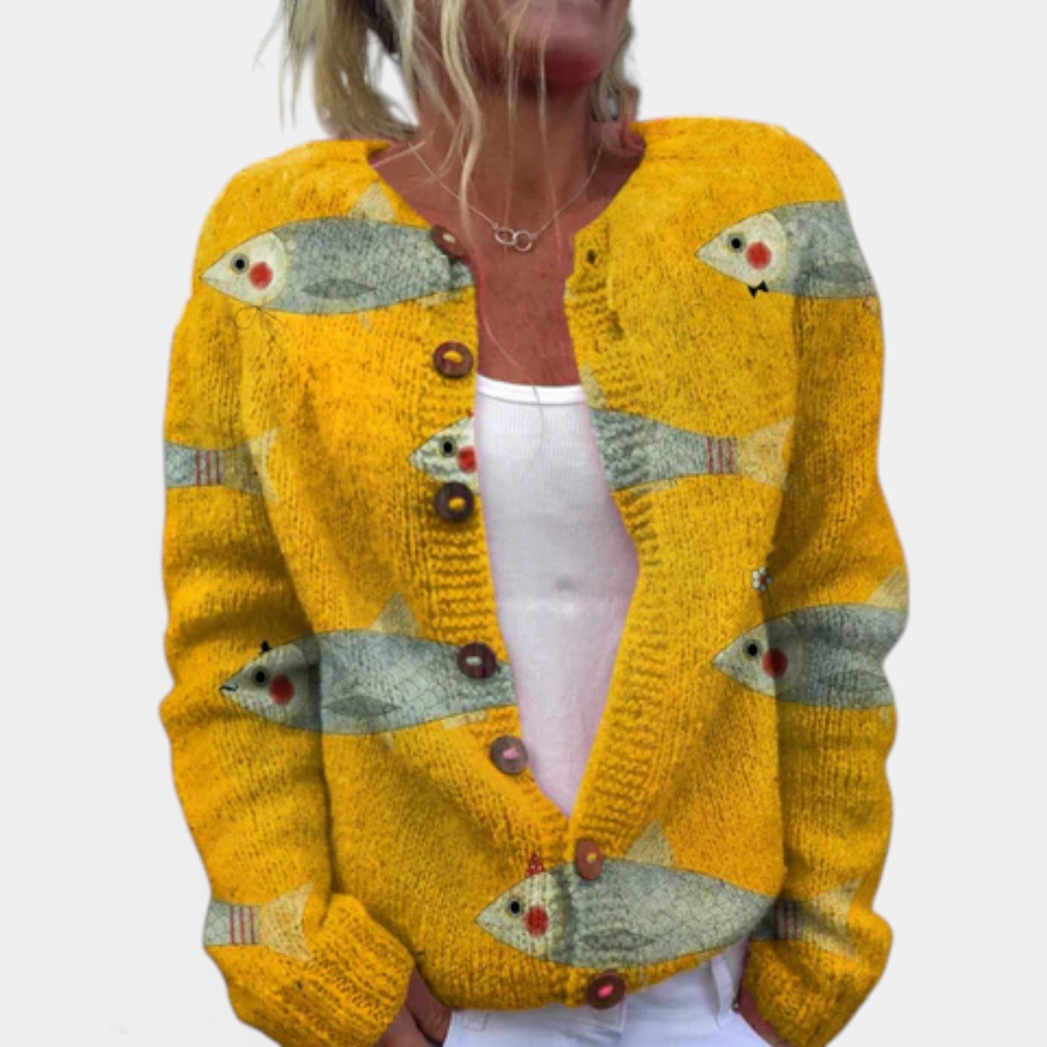 STACEY - KNITTED COZY WINTER CARDIGAN