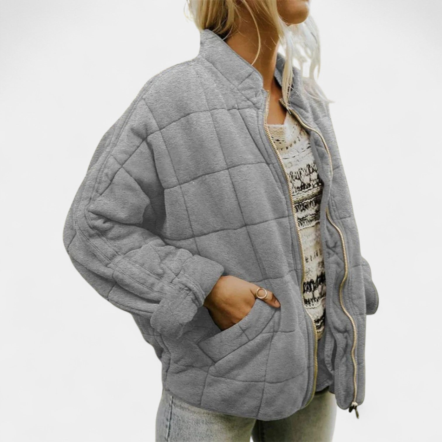 MAIRE ELEGANT LINED OVERSIZED JACKET