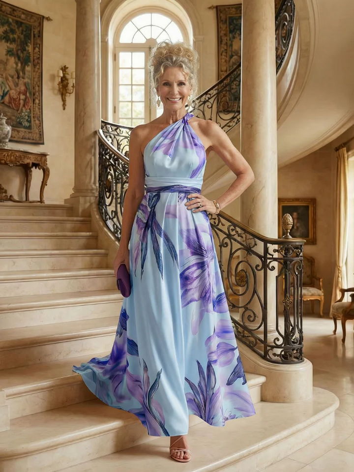 AMIEL™ - LIGHT FLORAL MAXI DRESS