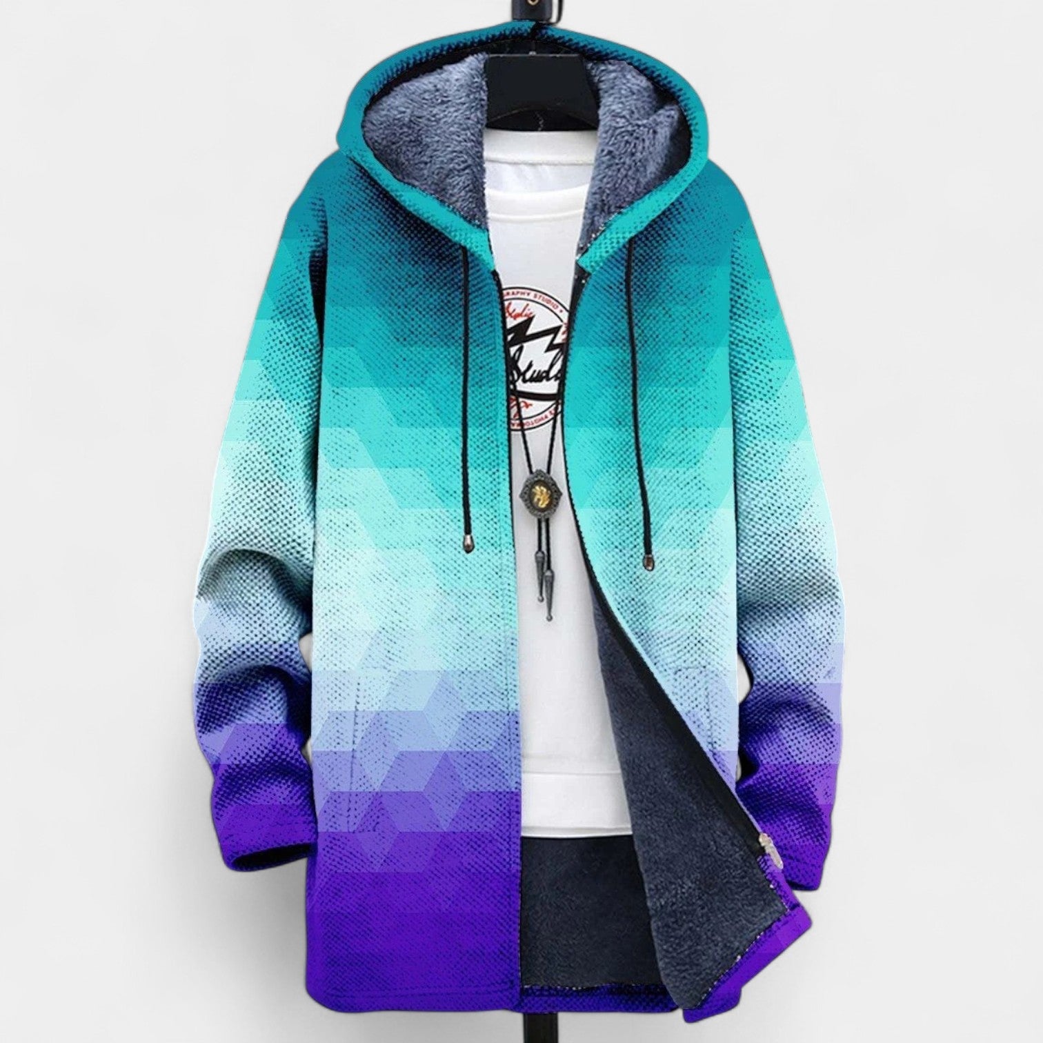 KOURTNEY - LUXURY ART-INSPIRED CARDIGAN