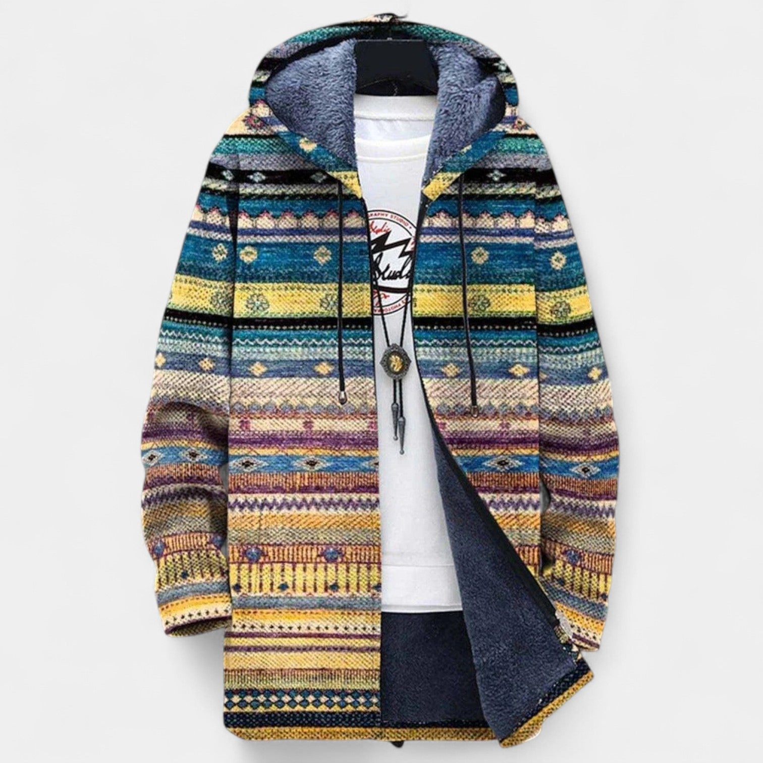 CLARISSA - LUXURY ART-INSPIRED CARDIGAN
