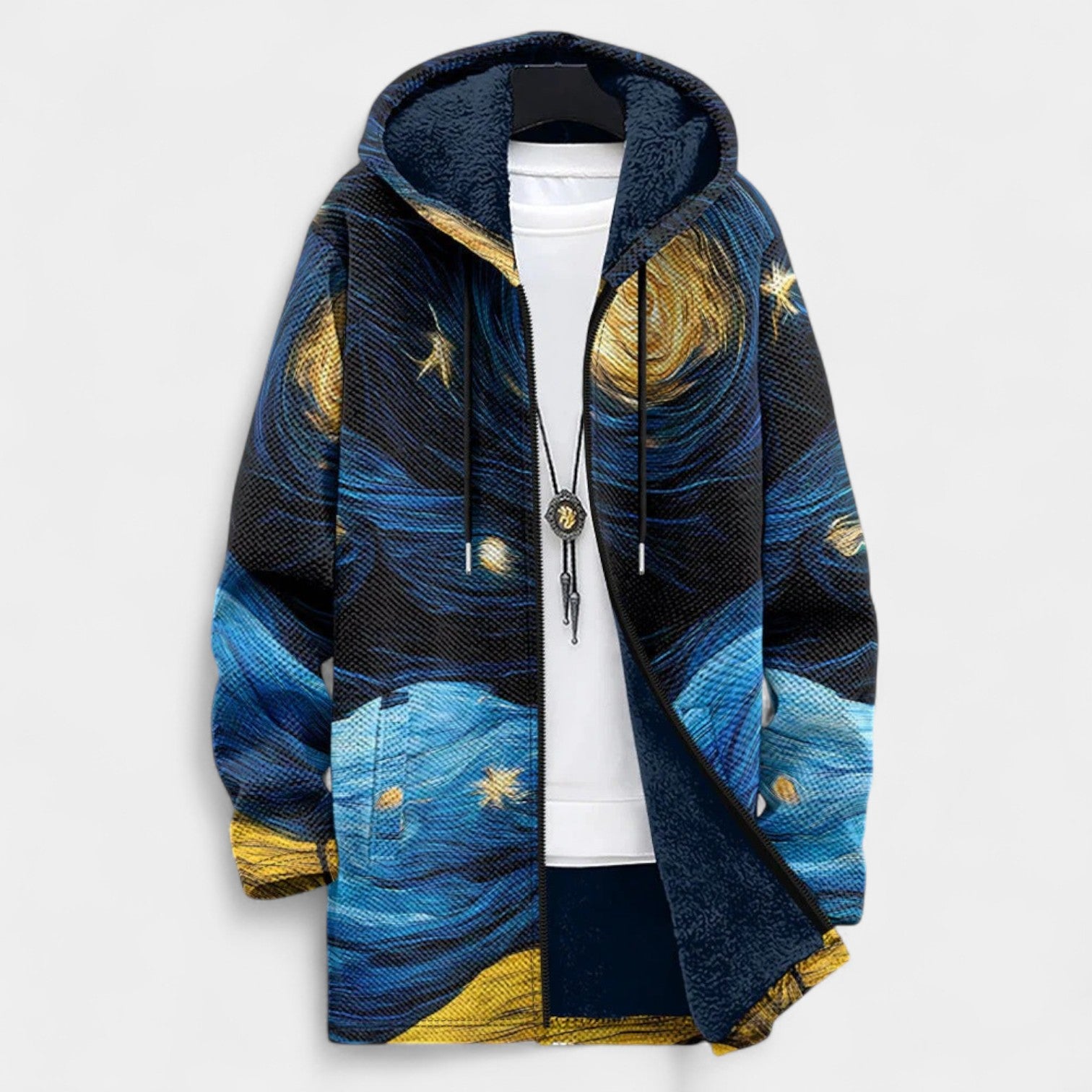 SHARLENE - LUXURY ART-INSPIRED CARDIGAN