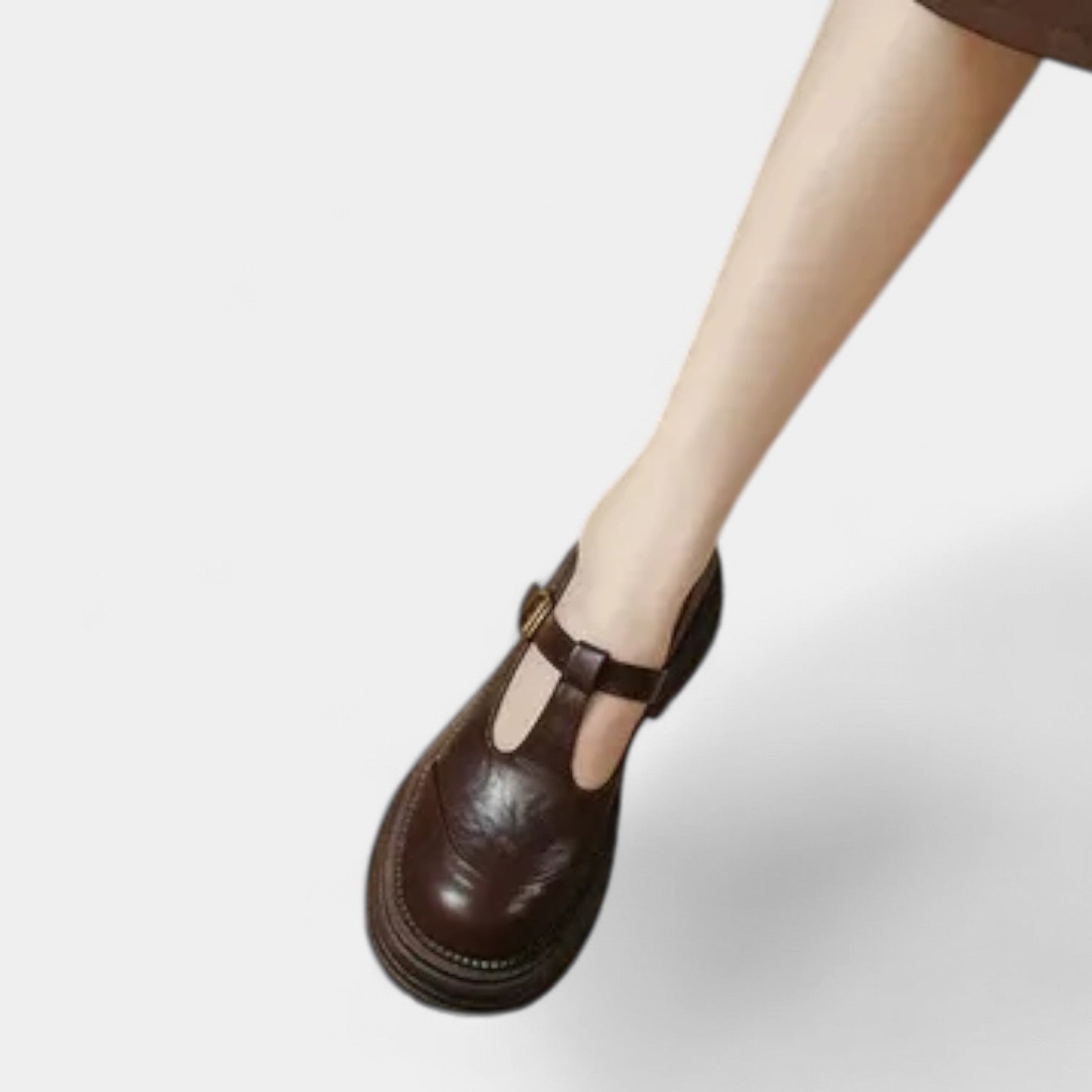 MARIANA PLATFORM LEATHER SHOES