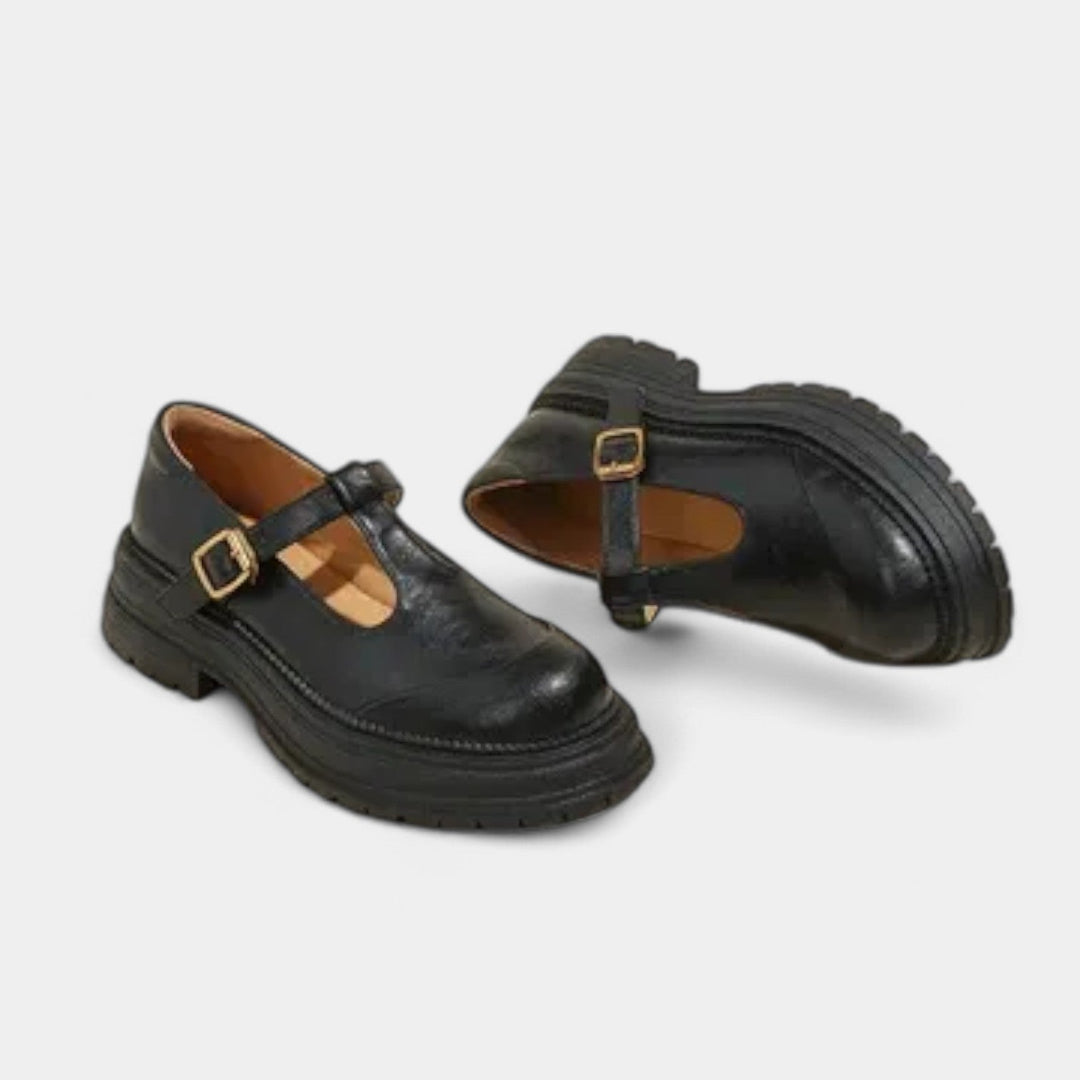 MARIANA PLATFORM LEATHER SHOES