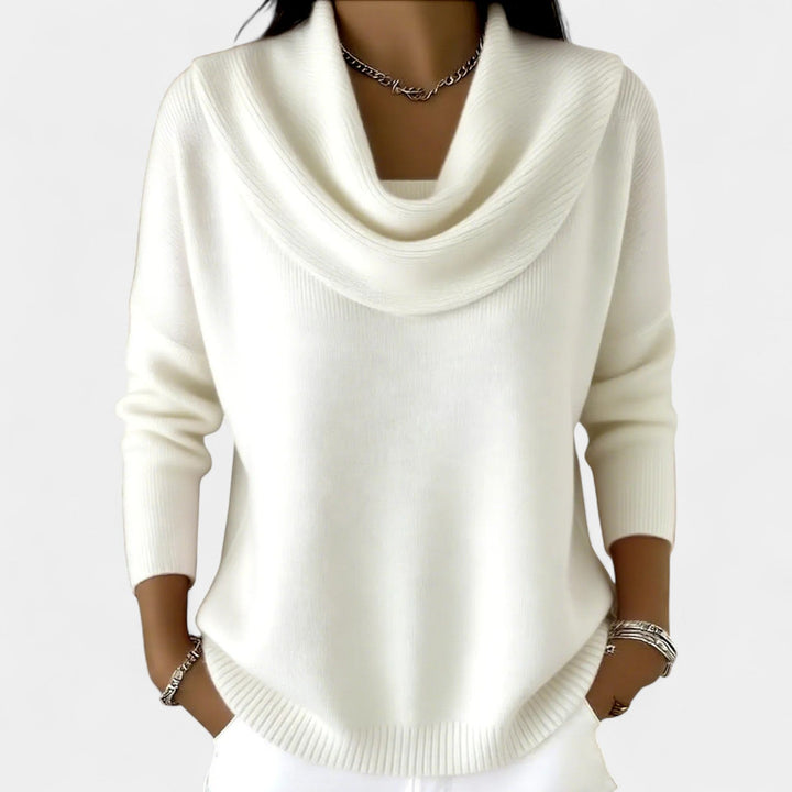 ARIEL™ - FLEECE COLLARED JUMPER