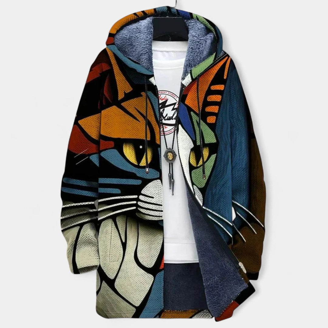DIANA - LUXURY ART-INSPIRED CARDIGAN