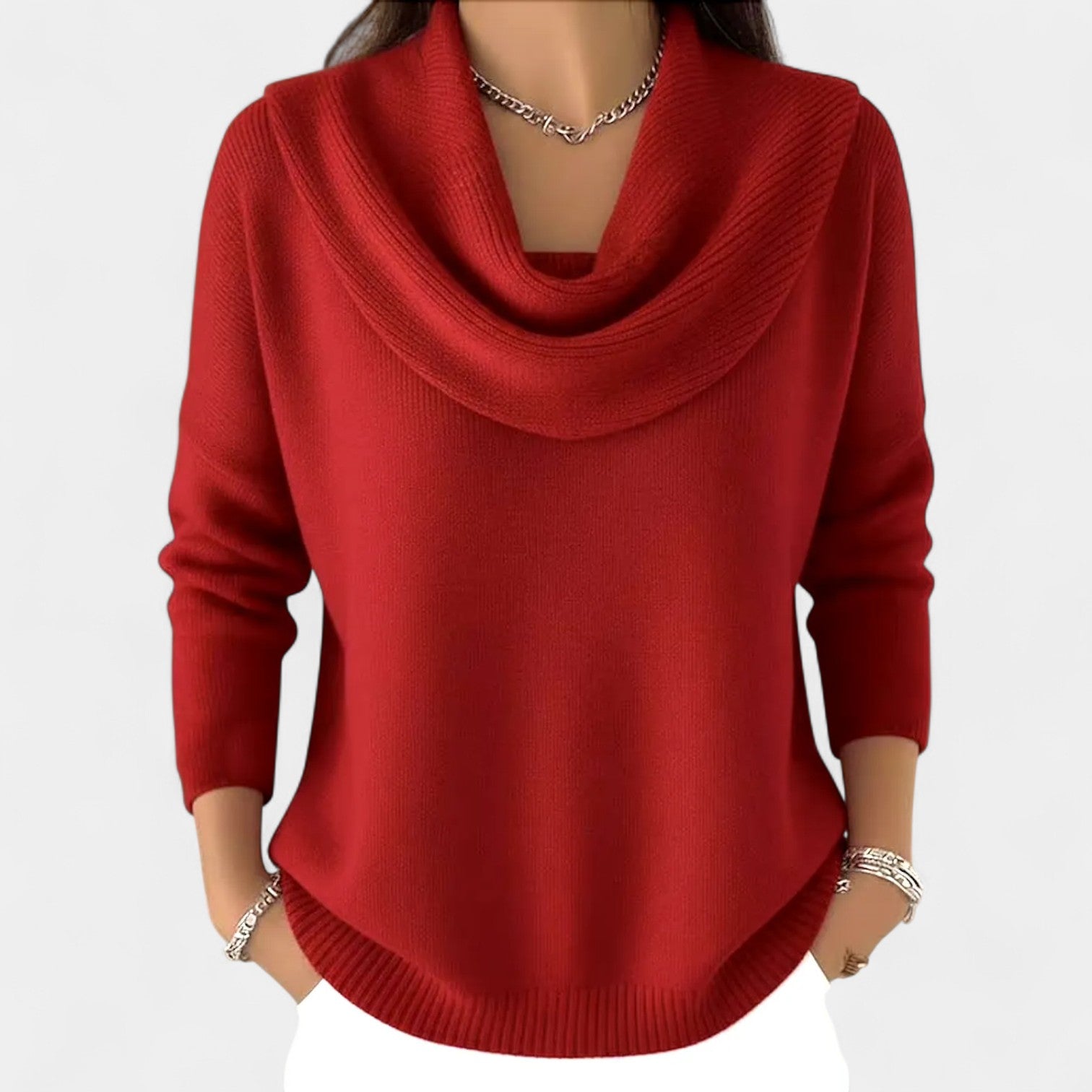 ARIEL™ - FLEECE COLLARED JUMPER