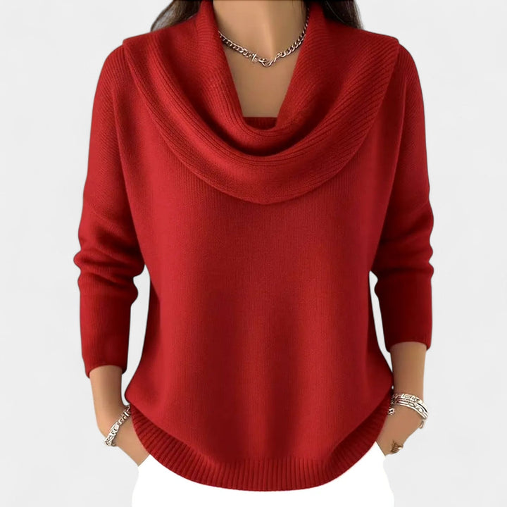 ARIEL™ - FLEECE COLLARED JUMPER