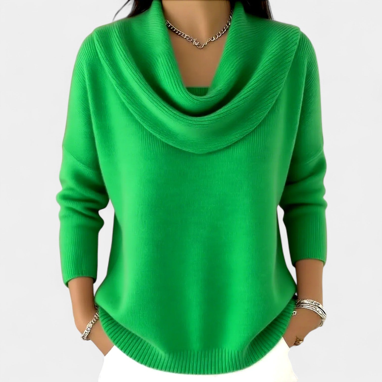 ARIEL™ - FLEECE COLLARED JUMPER