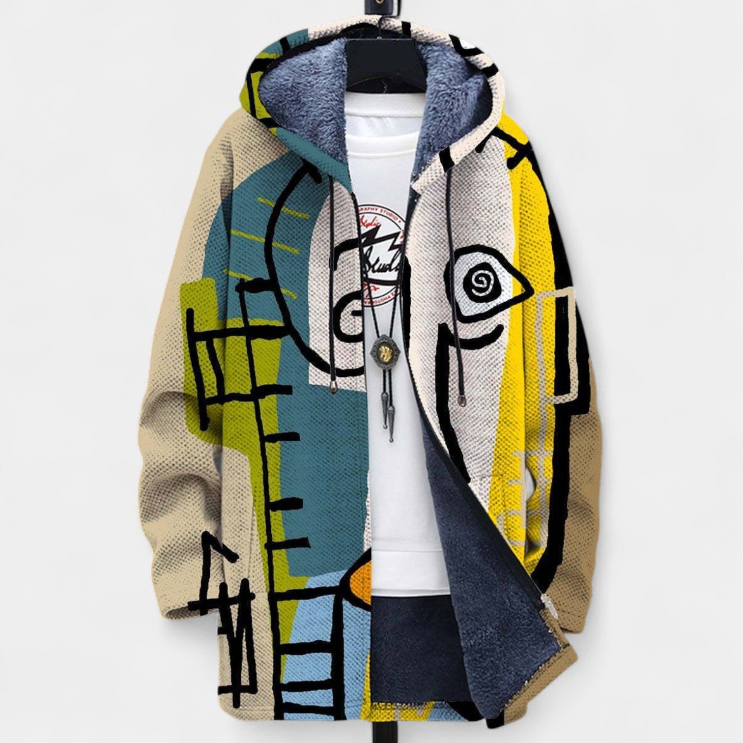 NUALA- LUXURY ART-INSPIRED CARDIGAN