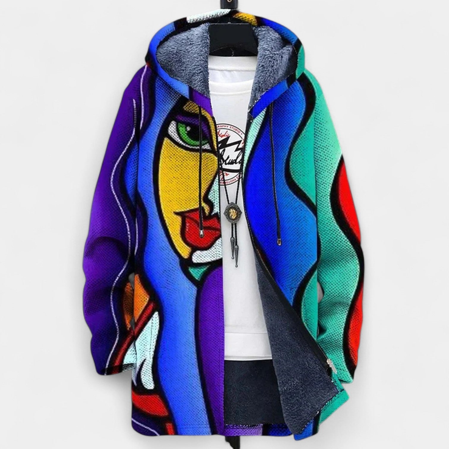 JULIANNA - LUXURY ART-INSPIRED CARDIGAN