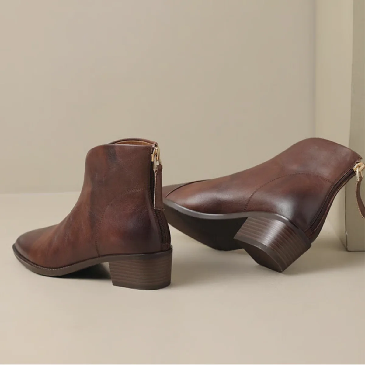 FABRIZIA - EVERYDAY LEATHER BOOTS