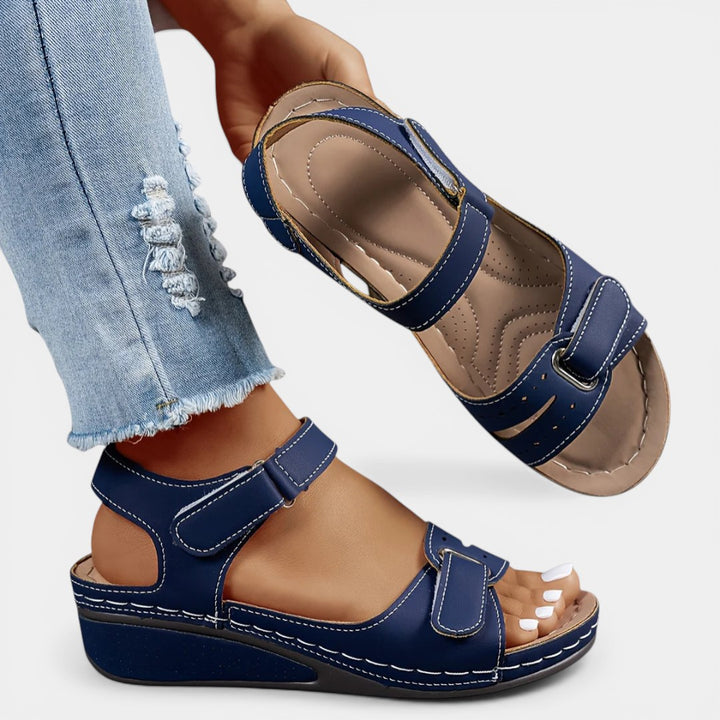 MARGOT™ - ORTHOPEDIC OPEN TOE LEATHER SANDALS