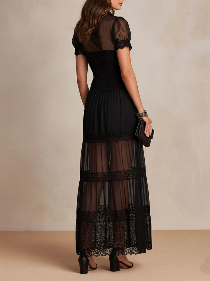 GILLIAN™ - ELEGANT SHEER MAXI DRESS