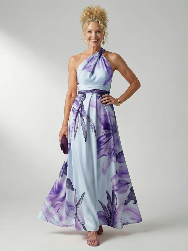 AMIEL™ - LIGHT FLORAL MAXI DRESS