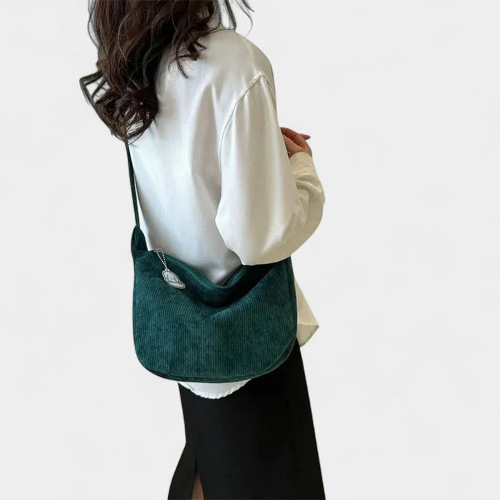 GRAINNE CORDOROY SHOULDER BAG