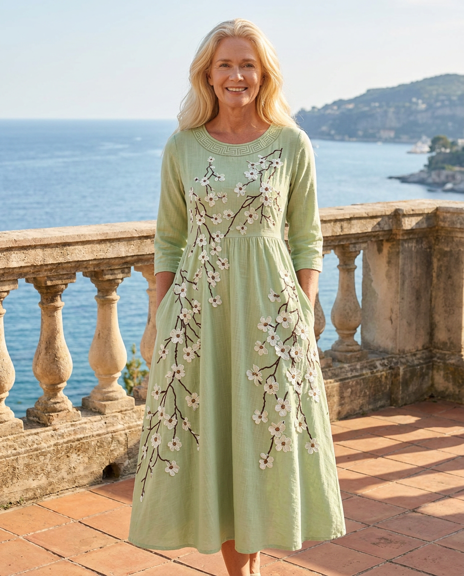 ELOISE™ - ELEGANT SUMMER MIDI DRESS