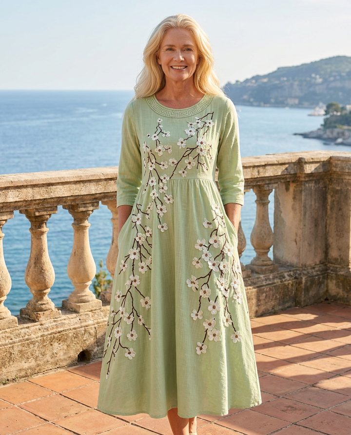 ELOISE™ - ELEGANT SUMMER MIDI DRESS