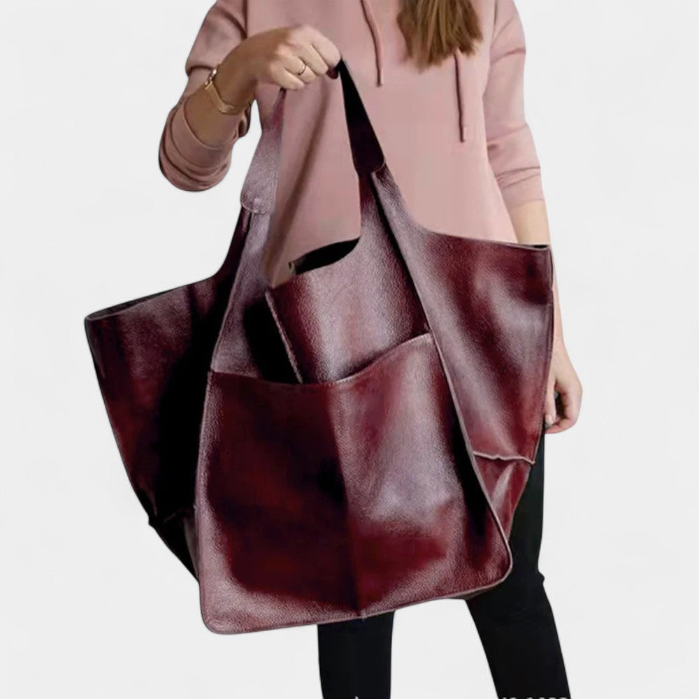 BAHA LEATHER TOTE BAG