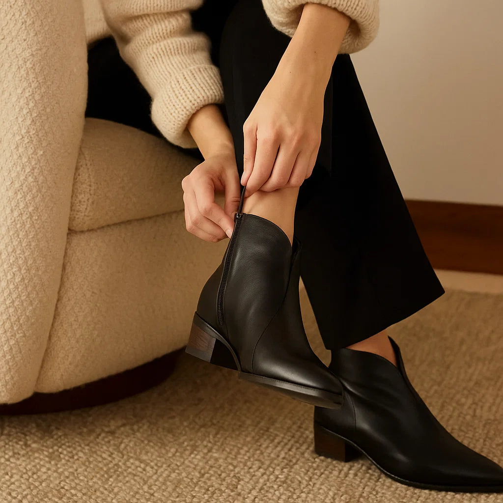 FABRIZIA - EVERYDAY LEATHER BOOTS