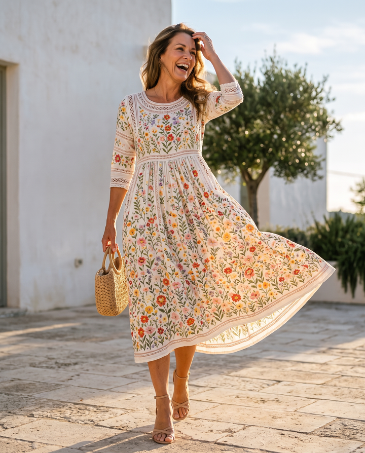 NELLIE™ - ELEGANT WEEKEND MIDI DRESS