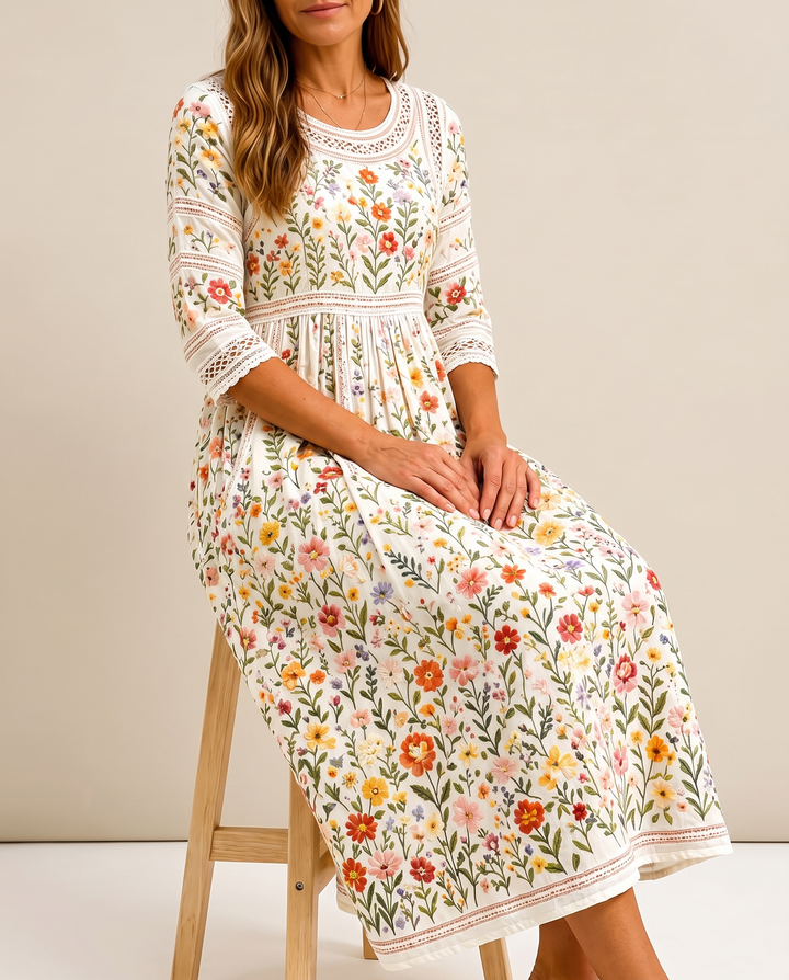 NELLIE™ - ELEGANT WEEKEND MIDI DRESS